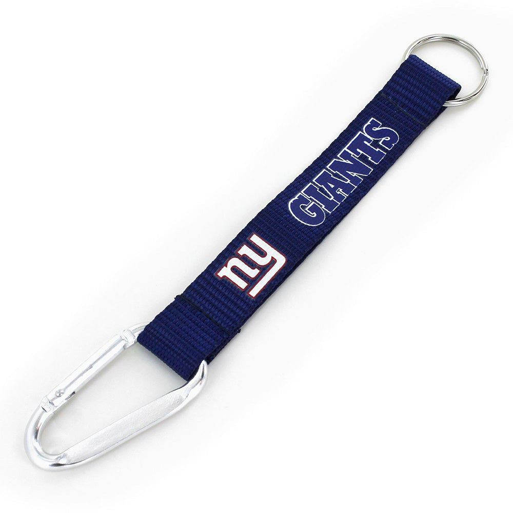 NFL New York Giants Aminco Carabiner Lanyard Keychain