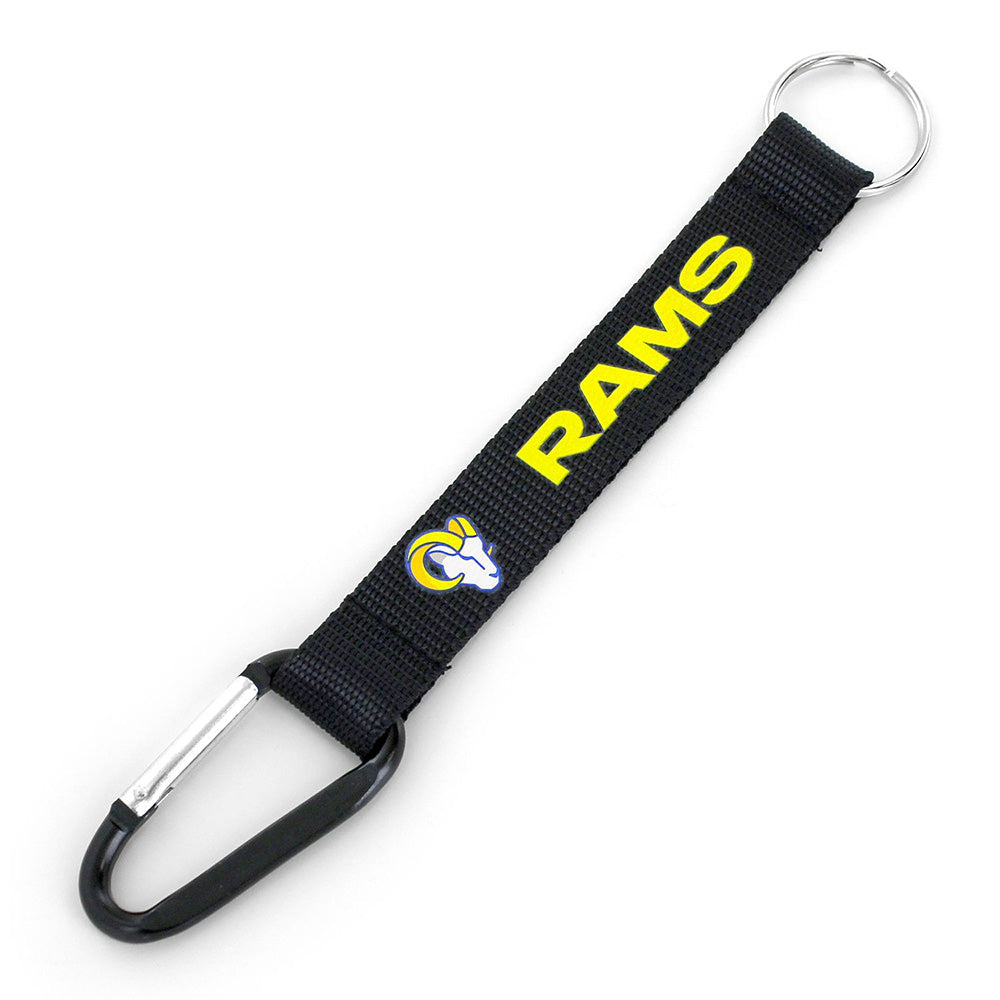 NFL Los Angeles Rams Aminco Carabiner Lanyard Keychain