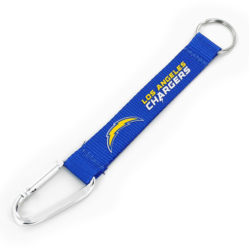 NFL Los Angeles Chargers Aminco Carabiner Lanyard Keychain