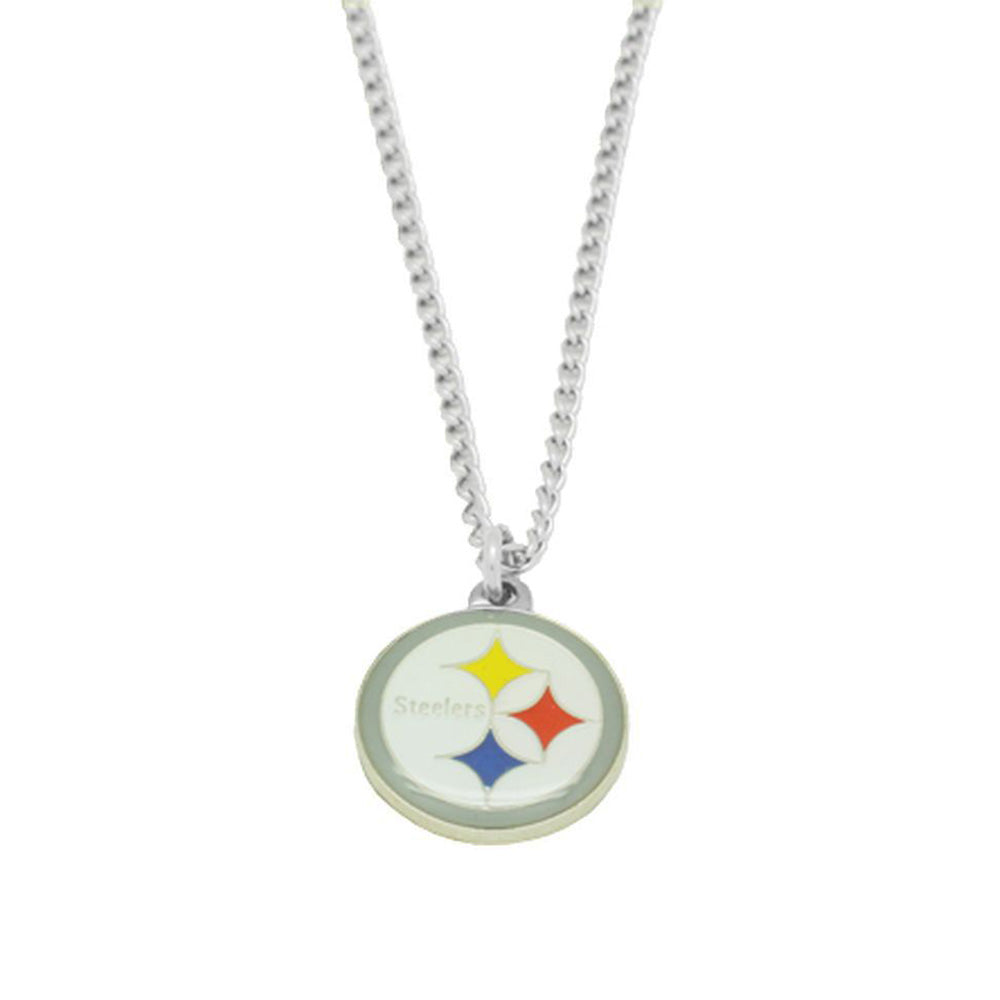 NFL Pittsburgh Steelers Aminco Logo Pendant Necklace