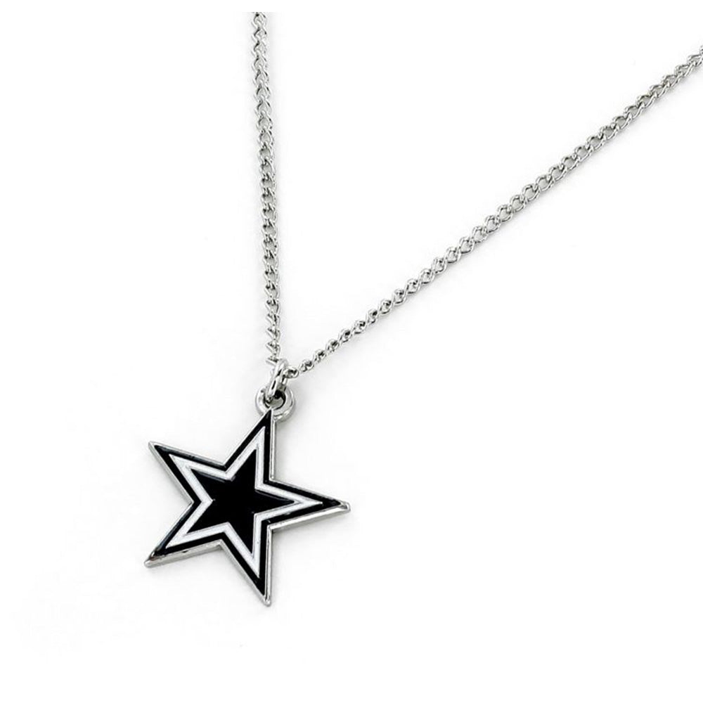 NFL Dallas Cowboys Aminco Logo Pendant Necklace