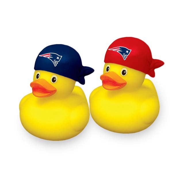 NFL New England Patriots Aminco Rubber Duck 2-Pack