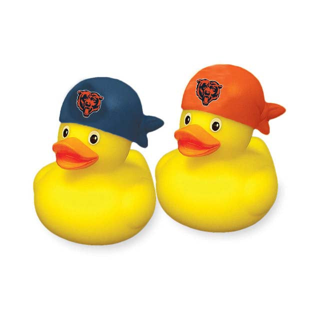 NFL Chicago Bears Aminco Rubber Duck 2-Pack