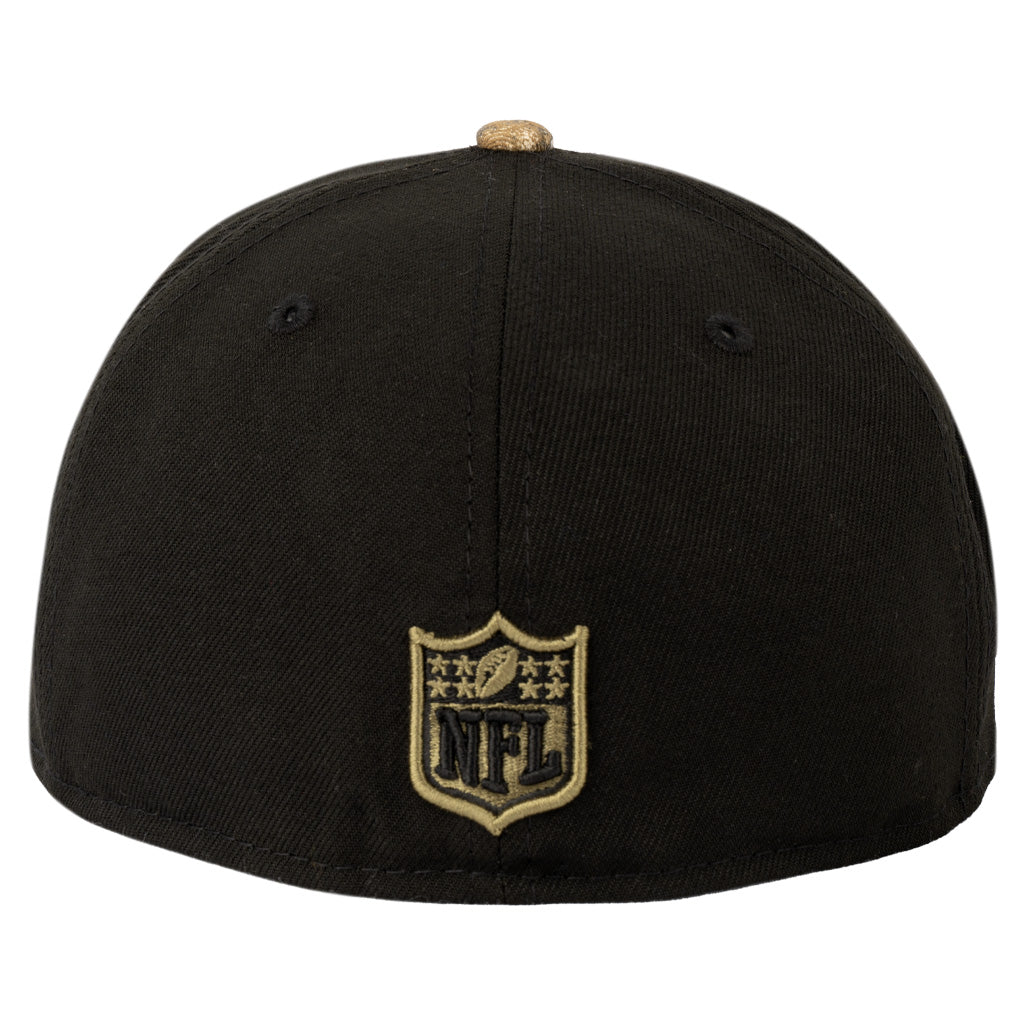 NFL Arizona Cardinals New Era Two-Tone Real Tree Shadow 59FIFTY Fitted Hat - Black