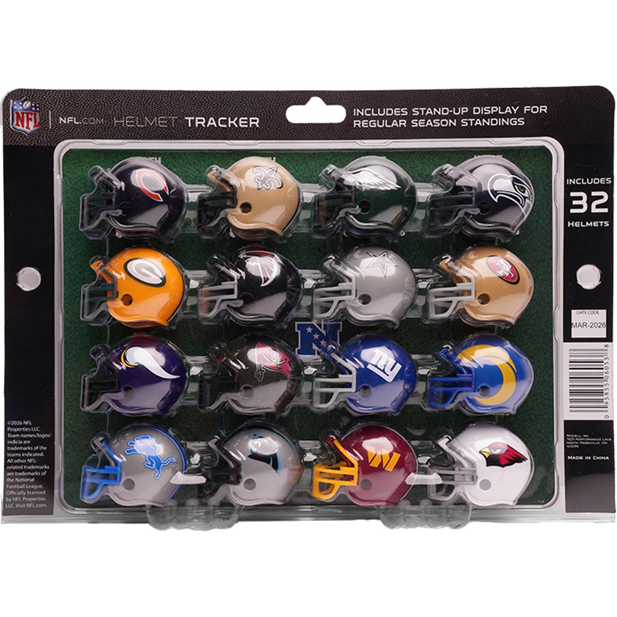 NFL Riddell 2026 Tracker Helmet Set