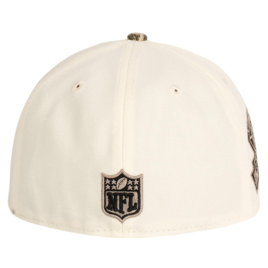 NFL Arizona Cardinals New Era Real Tree Two-Tone 59FIFTY Fitted Hat- Cream