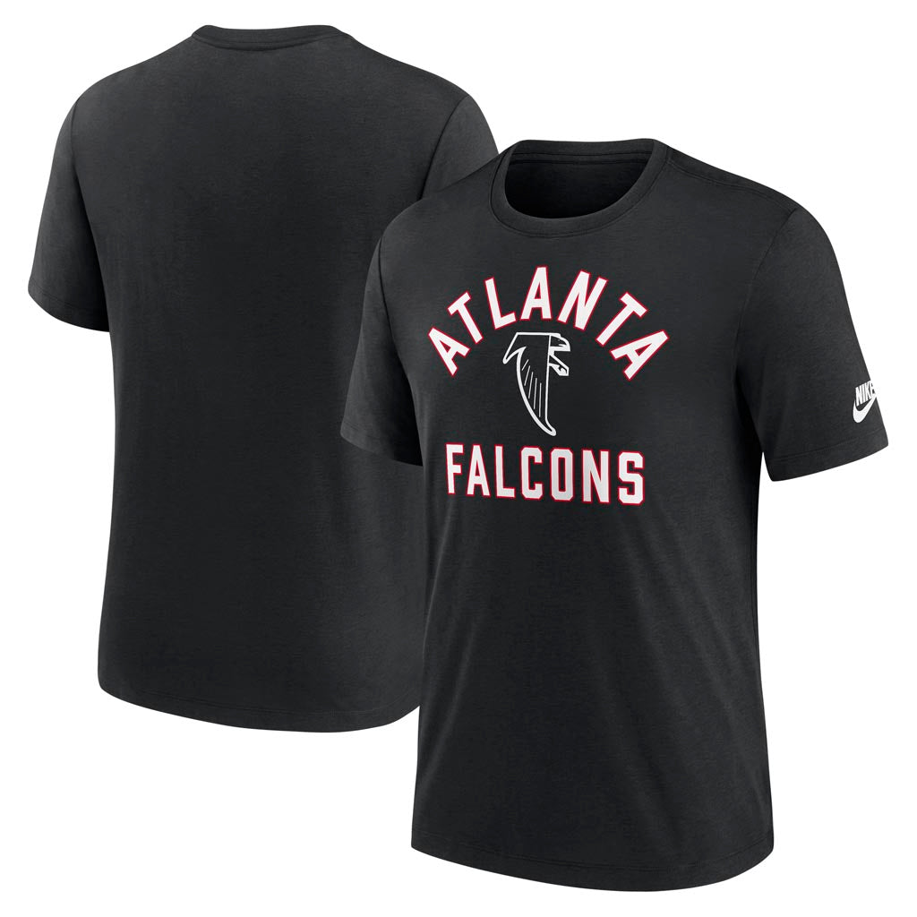 NFL Atlanta Falcons Nike Tri-Blend Rewind T-Shirt - Black