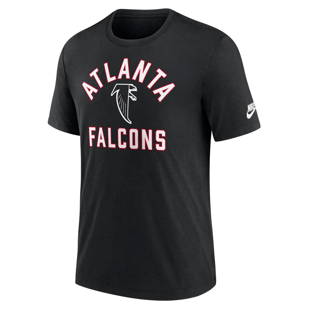 NFL Atlanta Falcons Nike Tri-Blend Rewind T-Shirt - Black