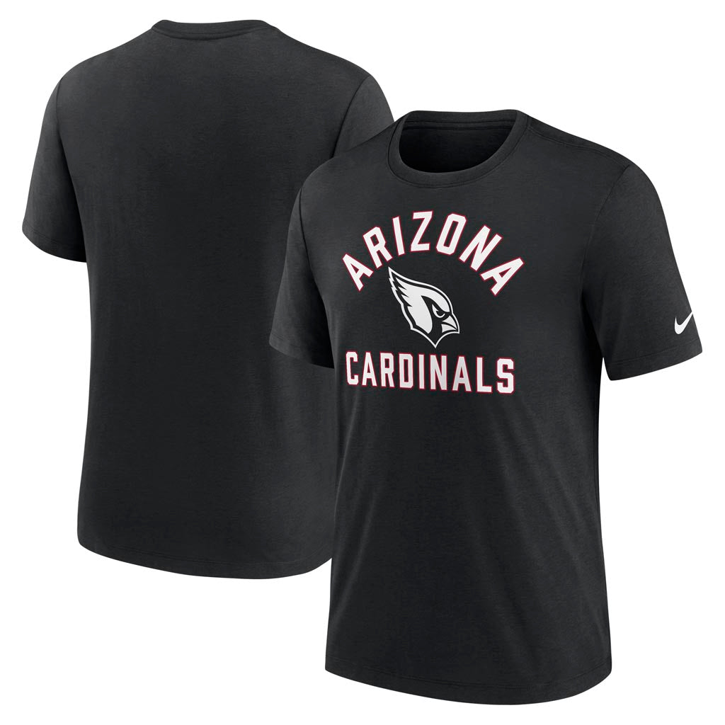 NFL Arizona Cardinals Nike Tri-Blend Rewind T-Shirt - Black