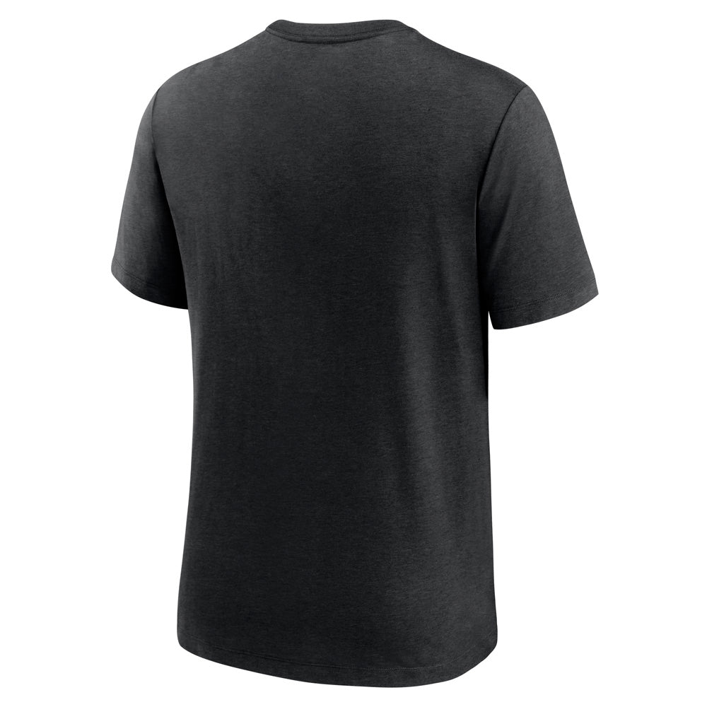 NFL Pittsburgh Steelers Nike Team Name Tri-Blend T-Shirt - Black