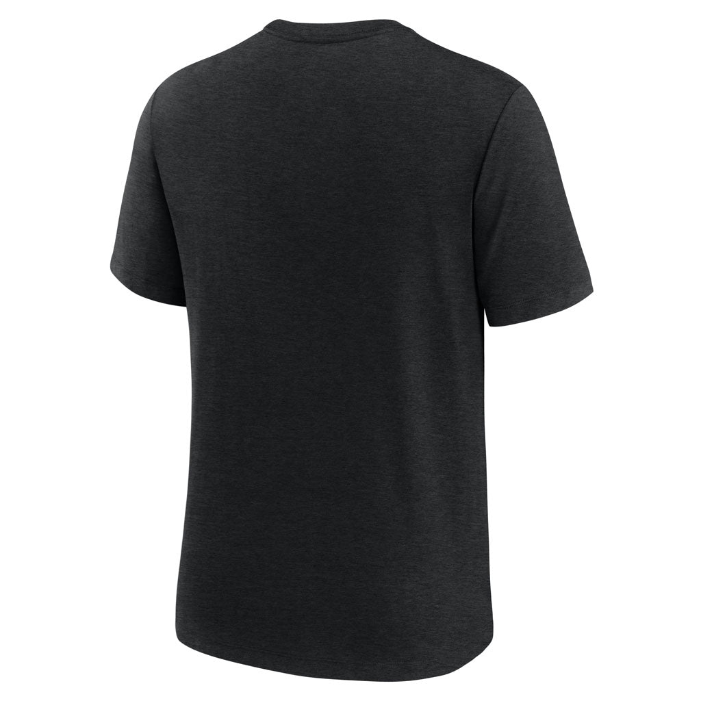 NFL Pittsburgh Steelers Nike Rewind Triblend T-Shirt - Black