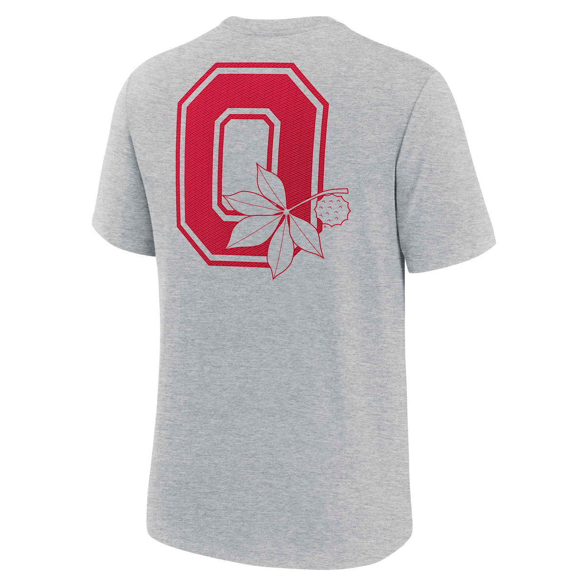 NCAA Ohio State Buckeyes Nike 2 Hit Triblend T-Shirt- Heather Gray