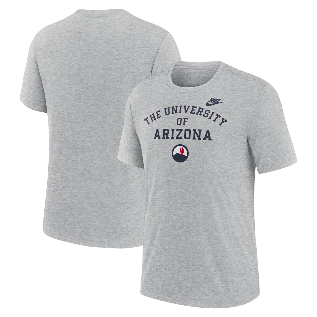 NCAA Arizona Wildcats Nike Legacy Tri-Blend T-Shirt - Gray