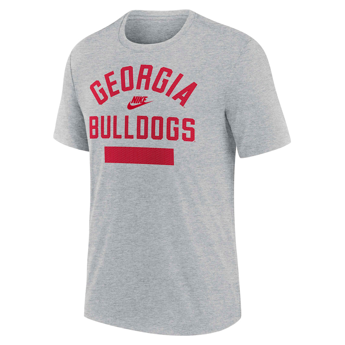 NCAA Georgia Bulldogs Nike 2 Hit Triblend T-Shirt- Heather Gray