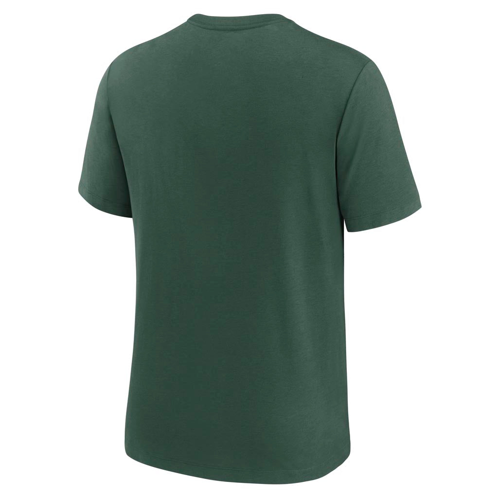 NFL Green Bay Packers Nike Tri-Blend Rewind T-Shirt - Green