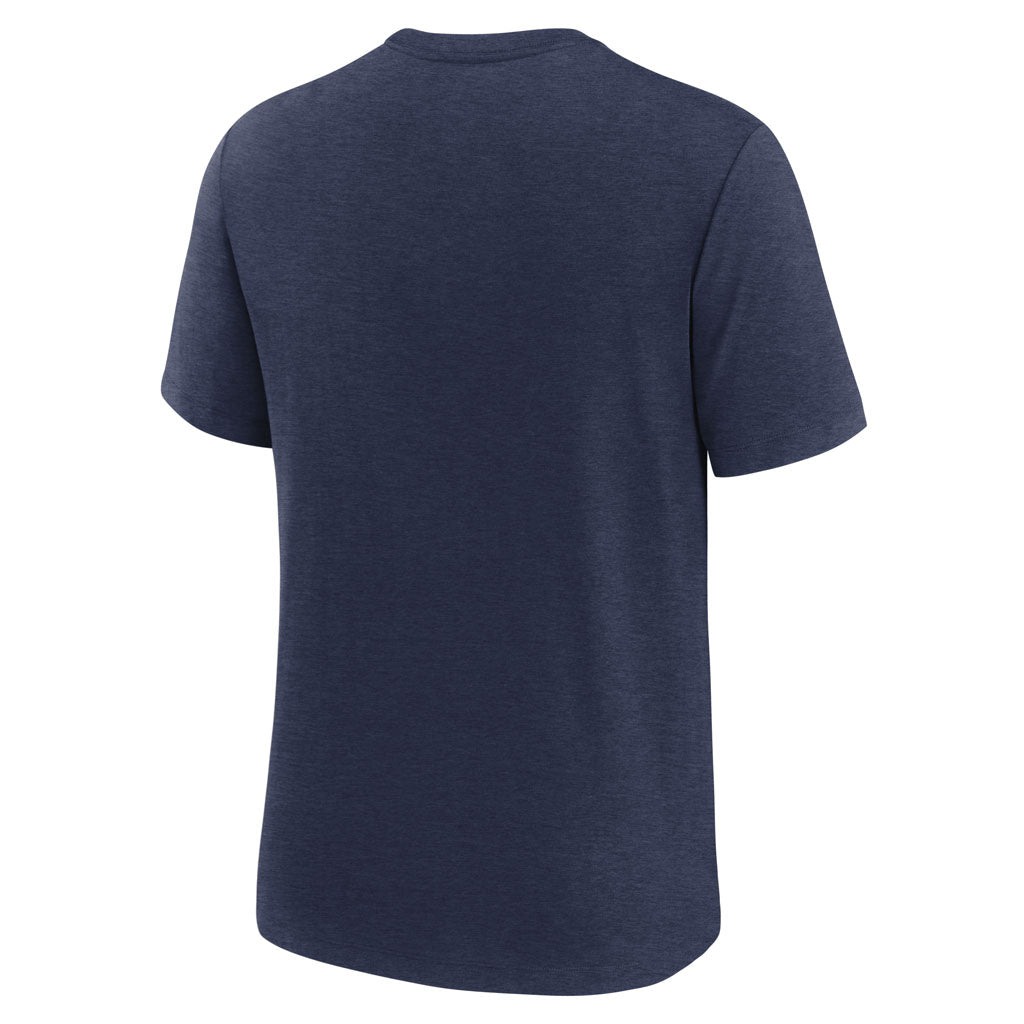 MLB Detroit Tigers Nike Logo Triblend T-Shirt - Navy