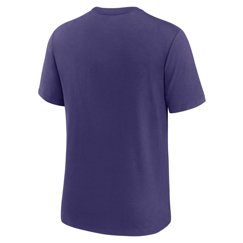 NFL Baltimore Ravens Nike Tri-Blend Rewind T-Shirt - Purple