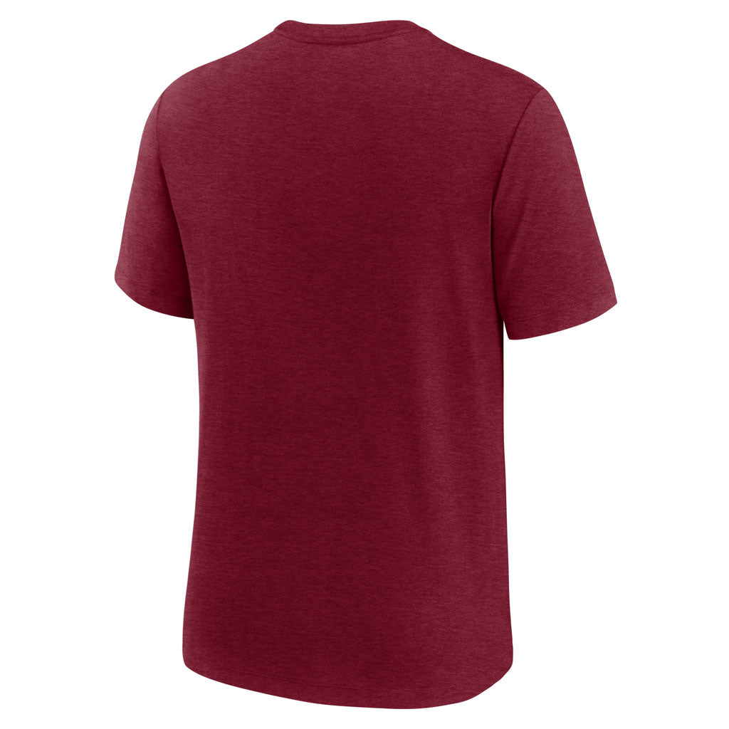 MLB Arizona Diamondbacks Nike Logo Triblend T-Shirt - Red