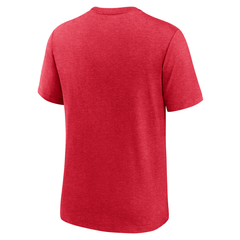 MLB St. Louis Cardinals Nike Swing Big Tri-Blend T-Shirt - Red