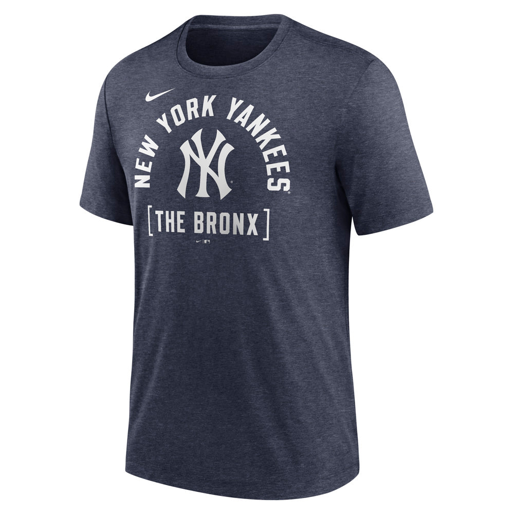 MLB New York Yankees Nike Swing Big Tri-Blend T-Shirt - Navy