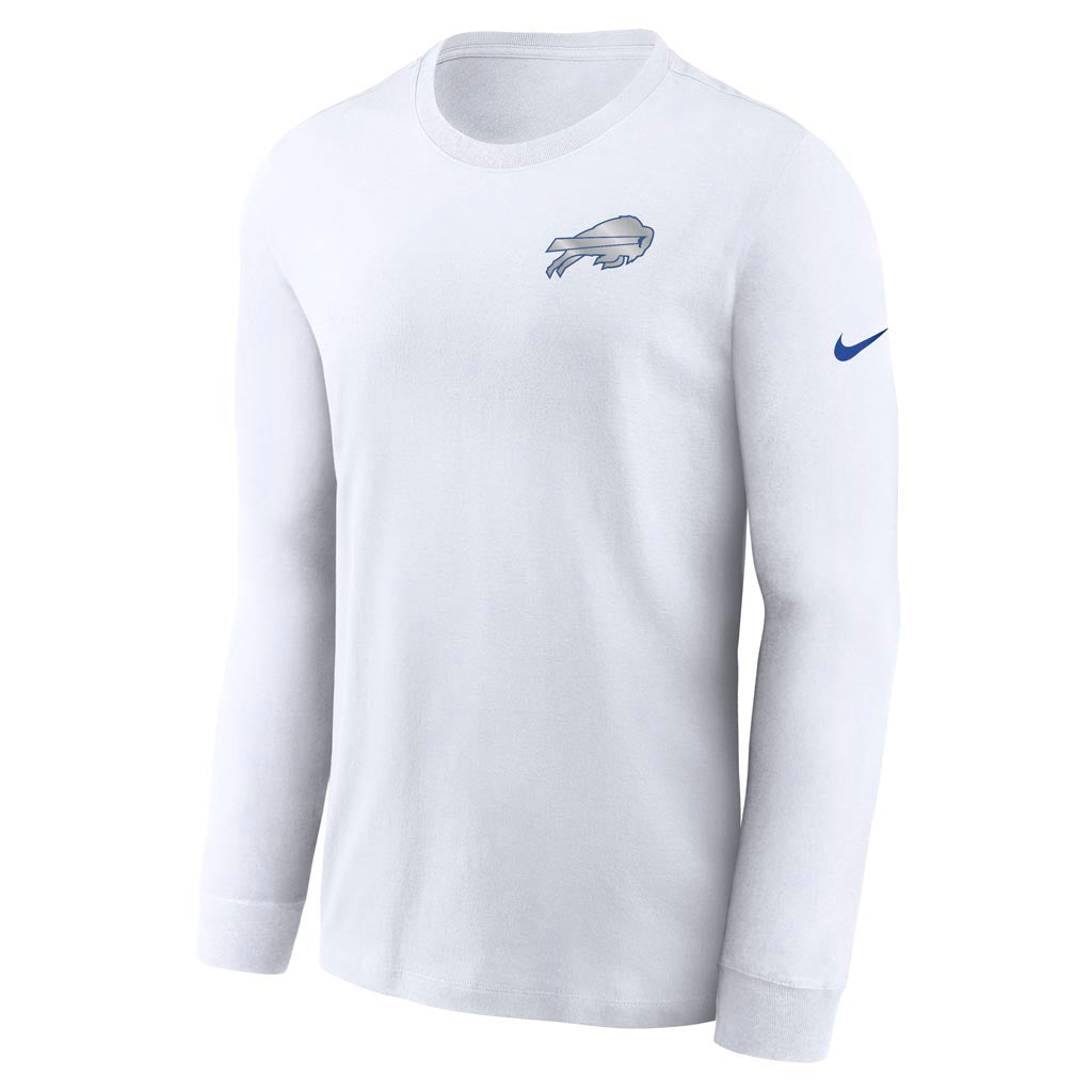 NFL Buffalo Bills Nike Rivalries Cotton Long Sleeve T-Shirt - White