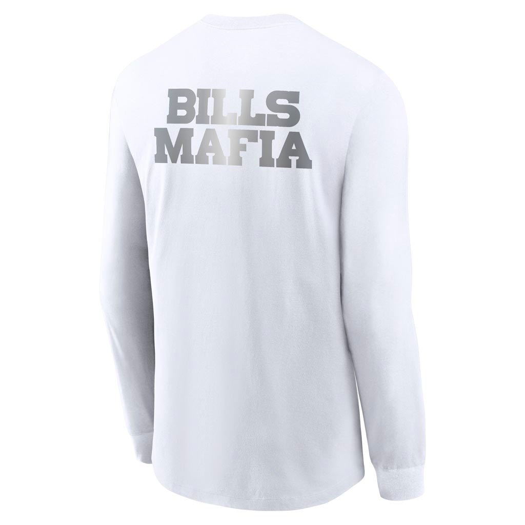 NFL Buffalo Bills Nike Rivalries Cotton Long Sleeve T-Shirt - White