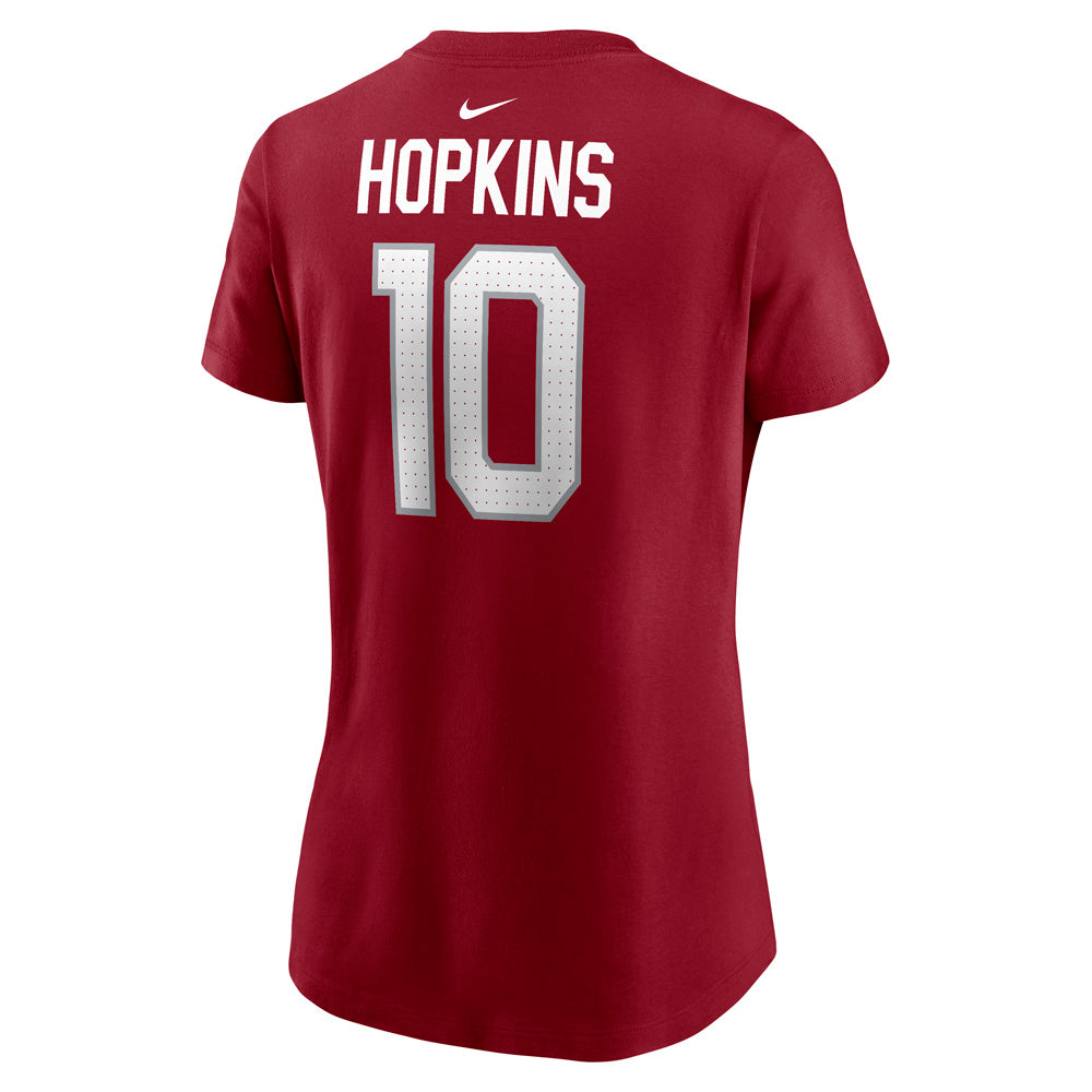 NFL Arizona Cardinals DeAndre Hopkins Women&#39;s Nike Player Pride Name &amp; Number Tee