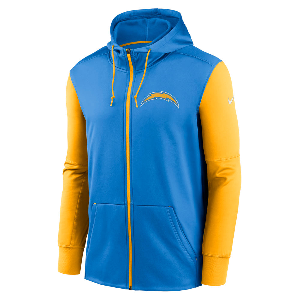 NFL Los Angeles Chargers Nike Logo Therma Full Zip Jacket