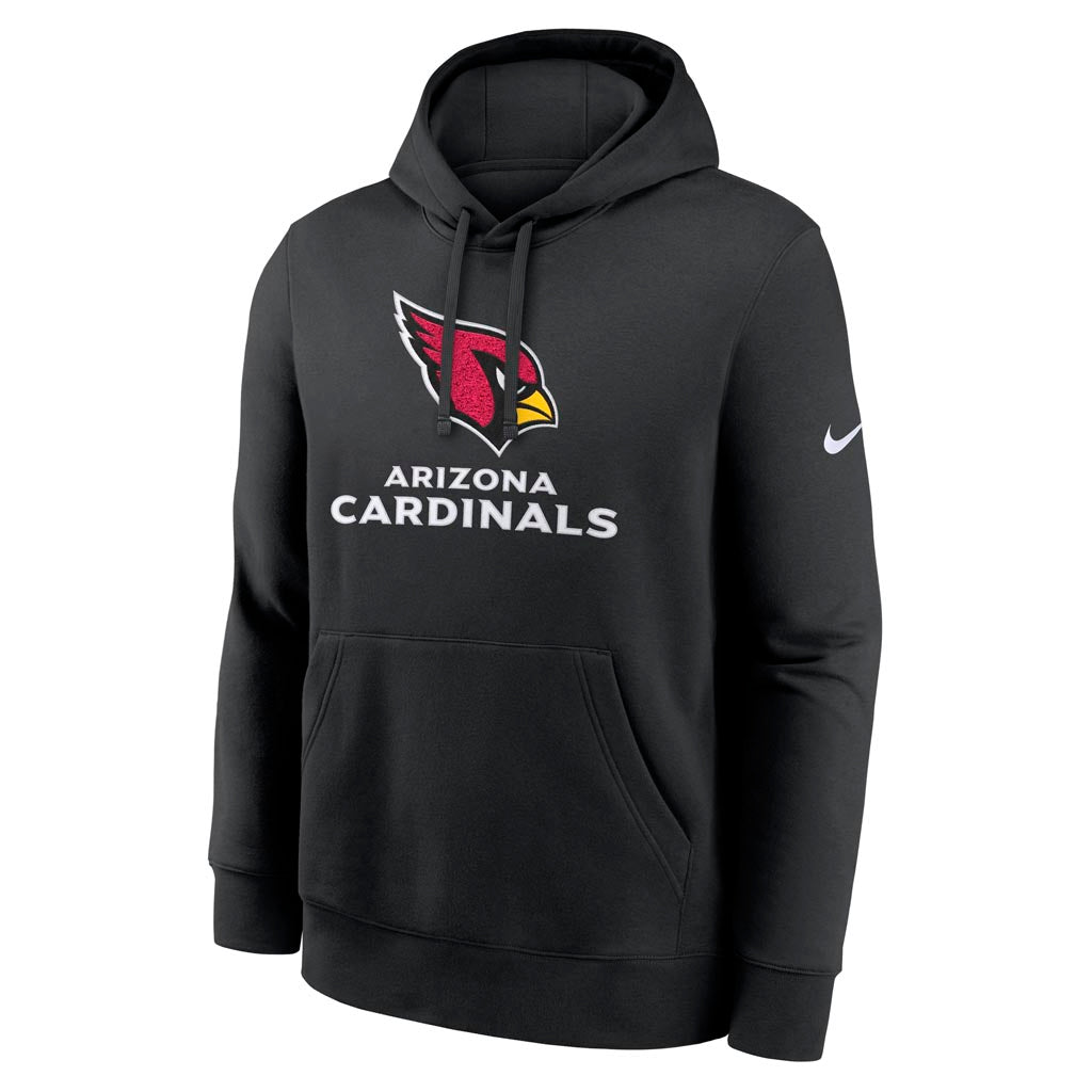 NFL Arizona Cardinals Nike 2025 Rewind Club Pullover Hoodie - Black