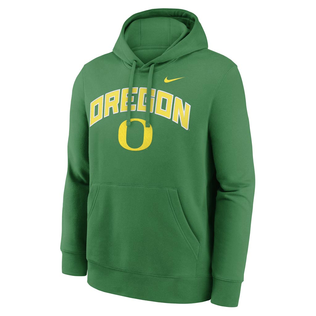 NCAA Oregon Ducks Nike Club Fleece Hoodie - Green