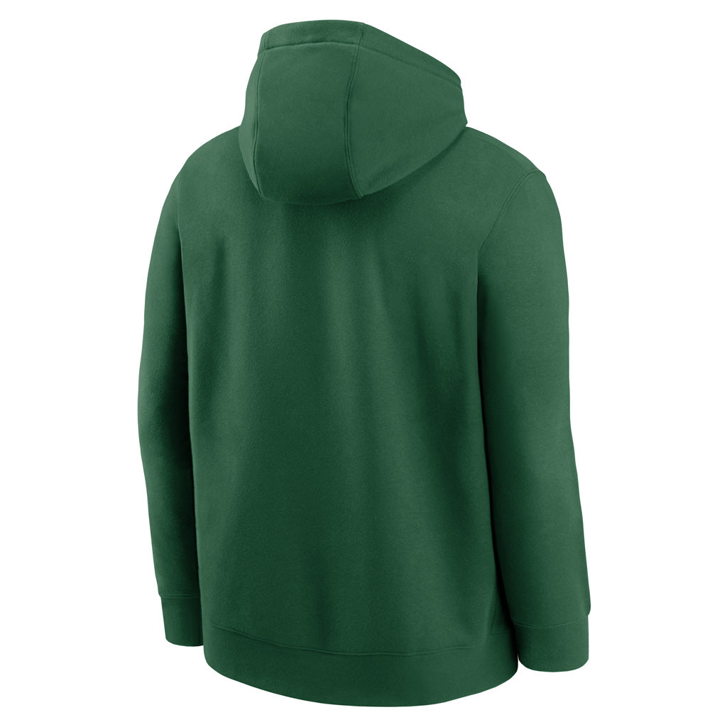 NFL New York Jets Nike Club Logo Pullover Hoodie - Green