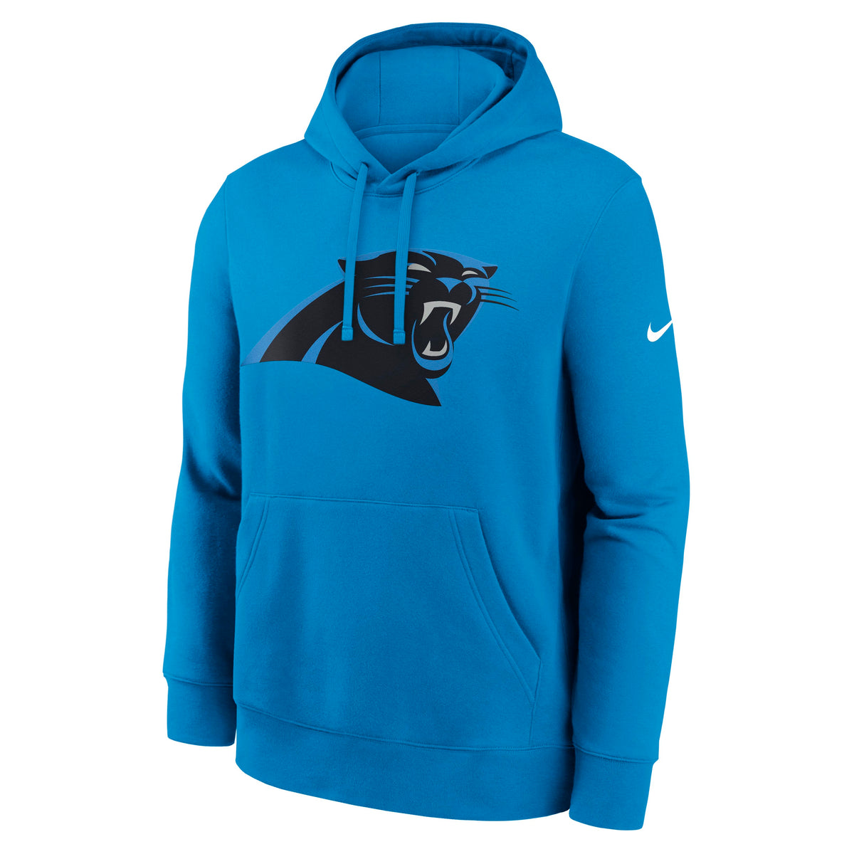 NFL Carolina Panthers Nike Club Logo Hoodie- Blue