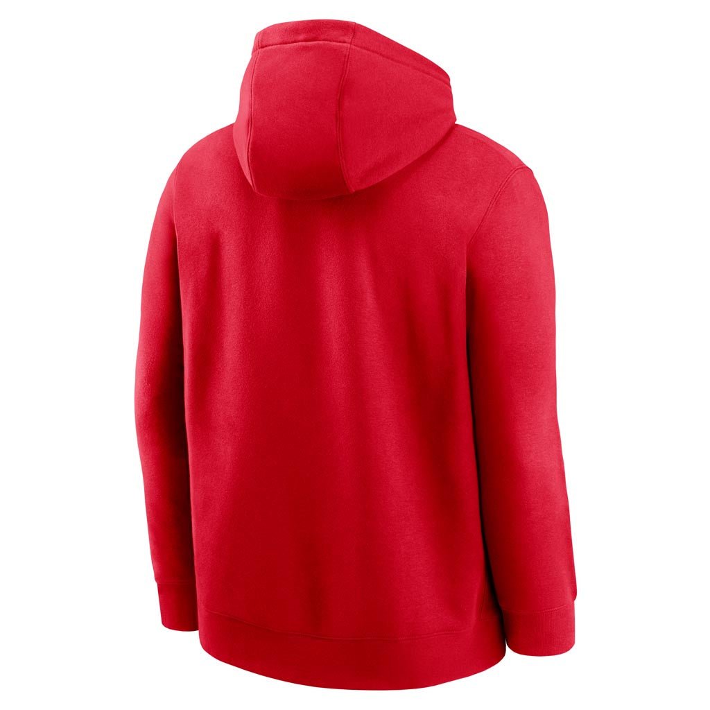 NCAA Ohio State Buckeyes Nike Club Fleece Arch Hoodie - Red