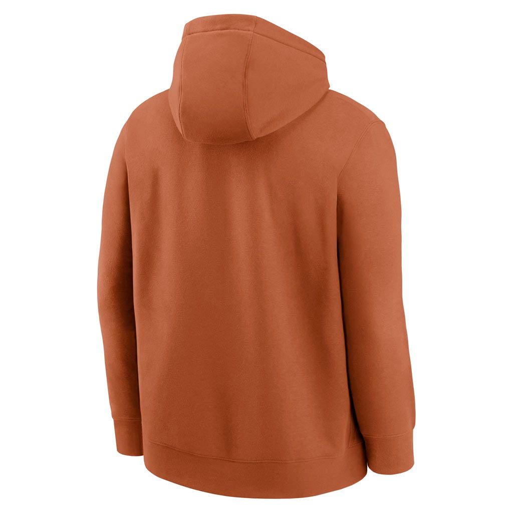 NCAA Texas Longhorns Nike Club Fleece Arch Hoodie - Orange