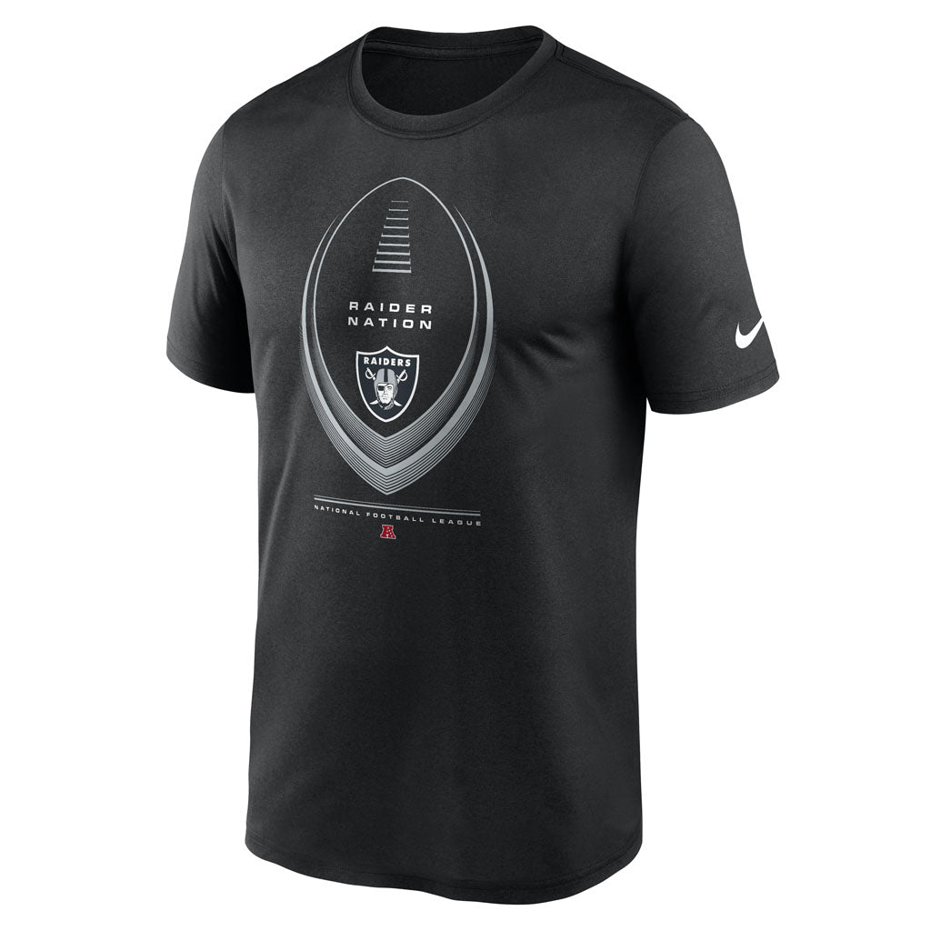 NFL Las Vegas Raiders Nike 2026 Icon Legend T-Shirt - Black