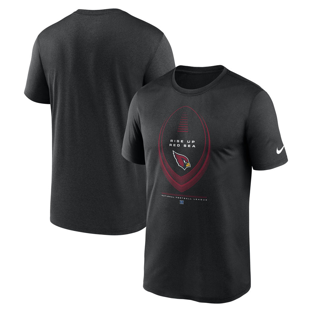 NFL Arizona Cardinals Nike 2026 Icon Legend T-Shirt - Black