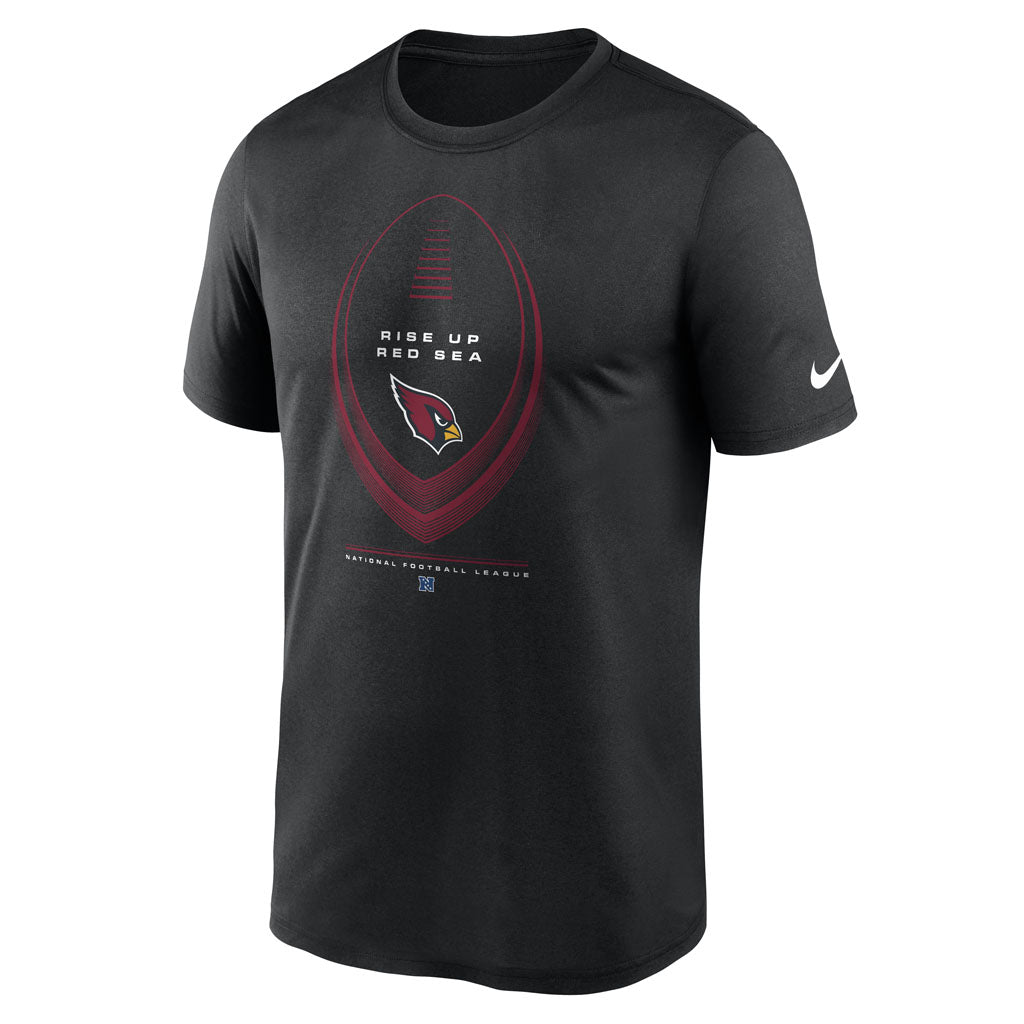 NFL Arizona Cardinals Nike 2026 Icon Legend T-Shirt - Black