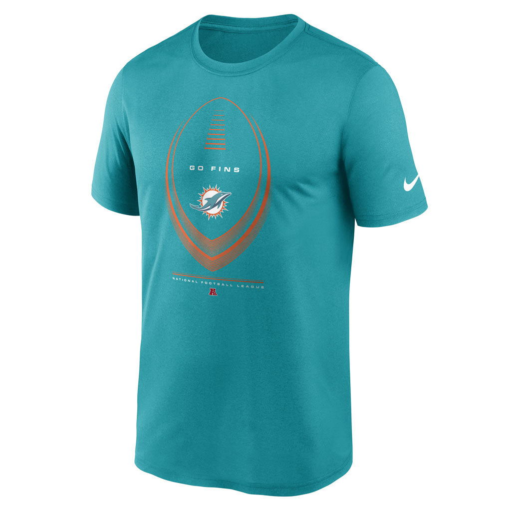 NFL Miami Dolphins Nike 2026 Icon Legend T-Shirt - Aquamarine