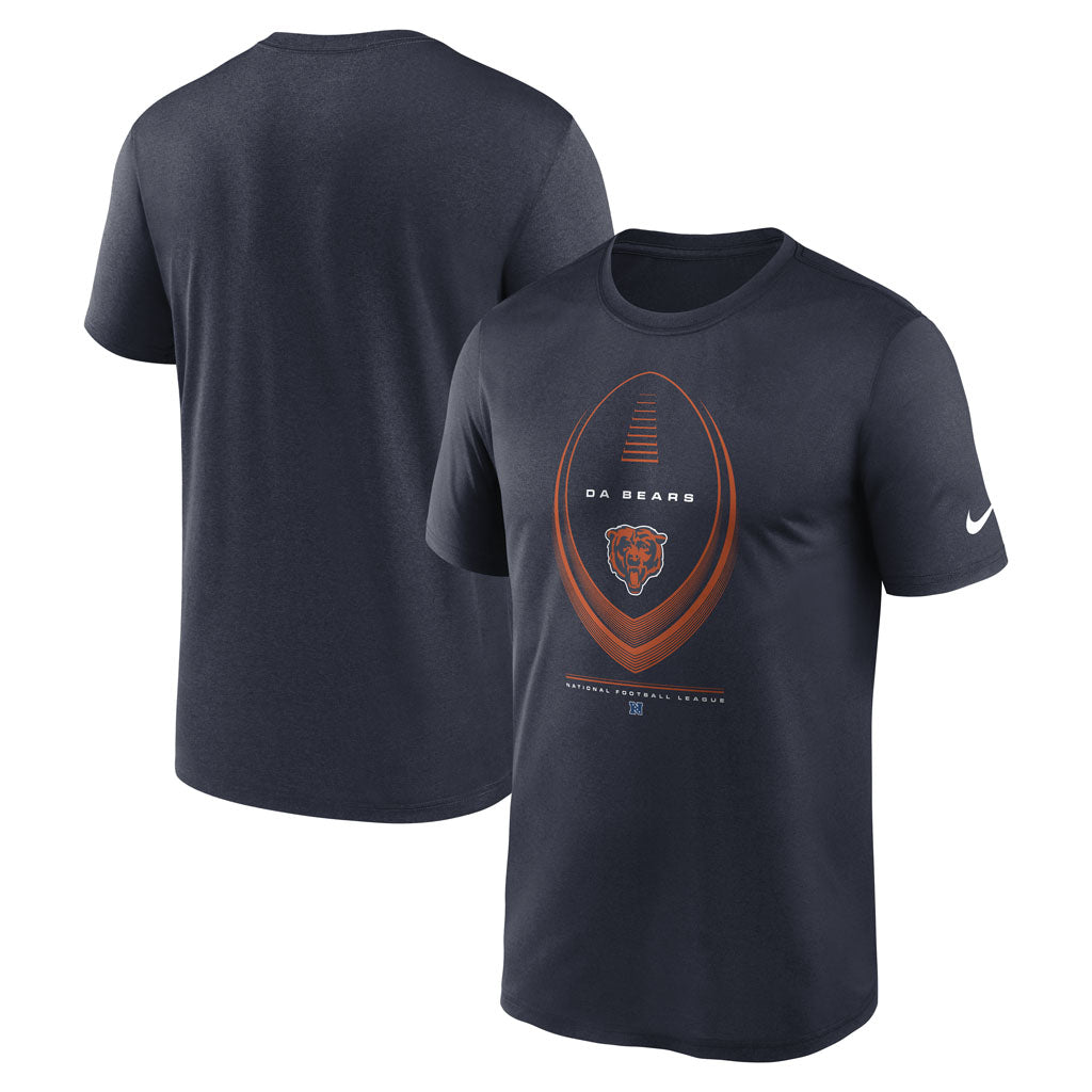 NFL Chicago Bears Nike 2026 Icon Legend T-Shirt - Navy