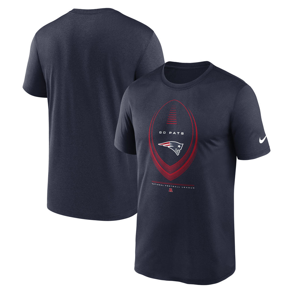 NFL New England Patriots Nike 2026 Icon Legend T-Shirt - Navy