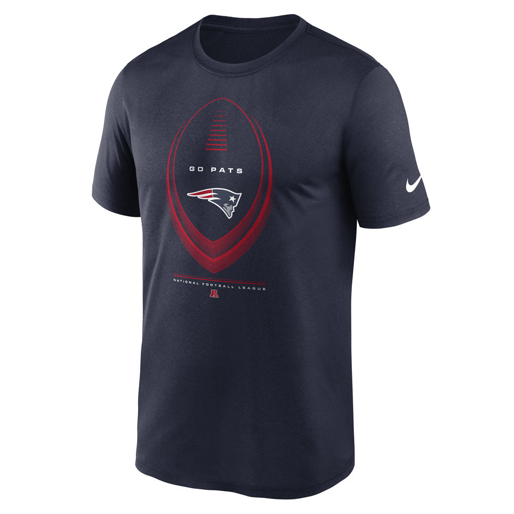 NFL New England Patriots Nike 2026 Icon Legend T-Shirt - Navy