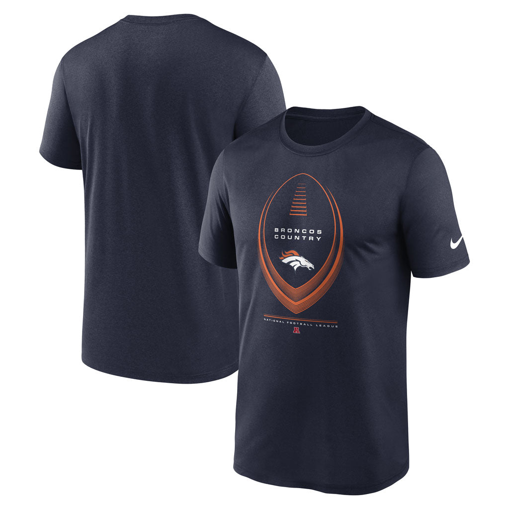 NFL Denver Broncos Nike 2026 Icon Legend T-Shirt - Navy