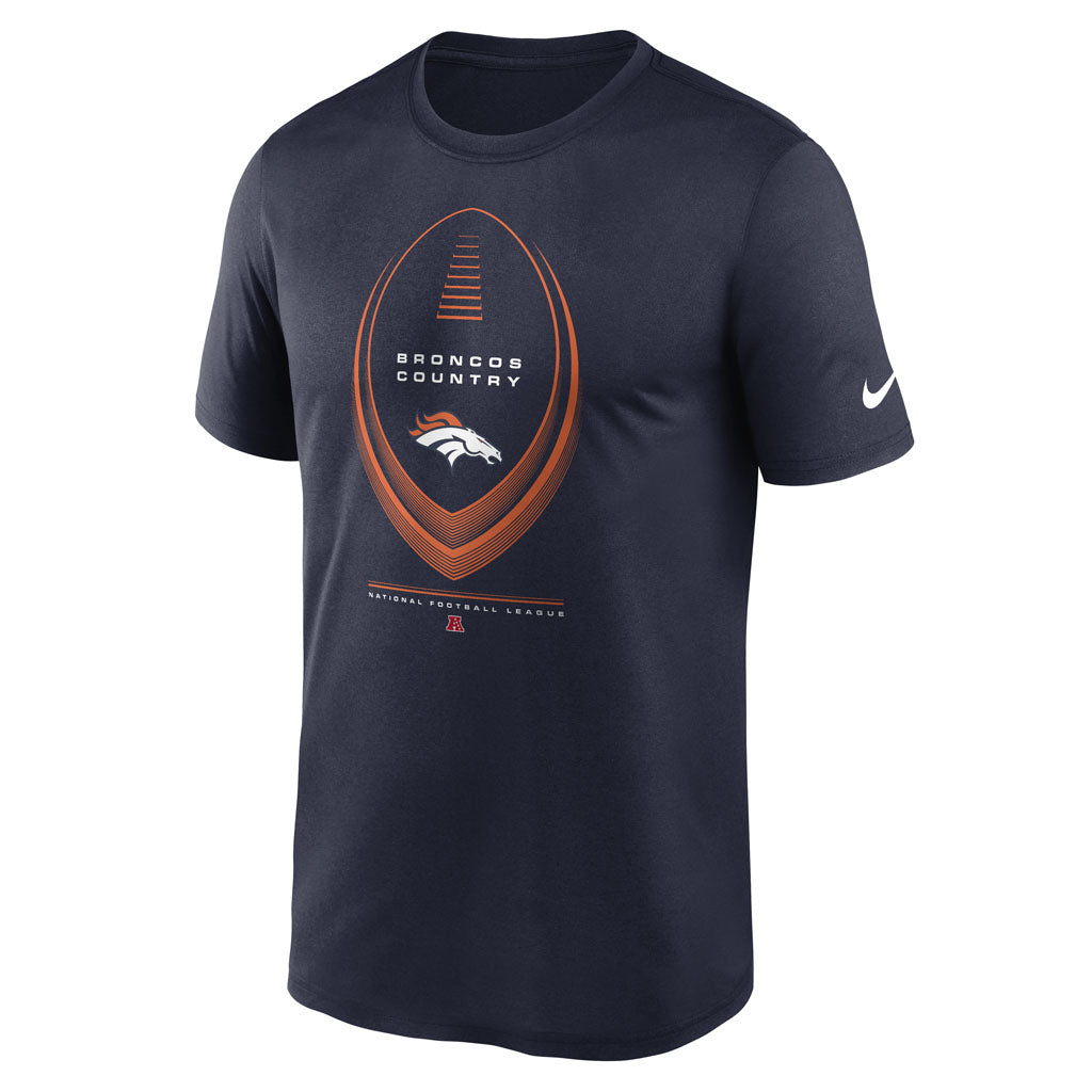 NFL Denver Broncos Nike 2026 Icon Legend T-Shirt - Navy