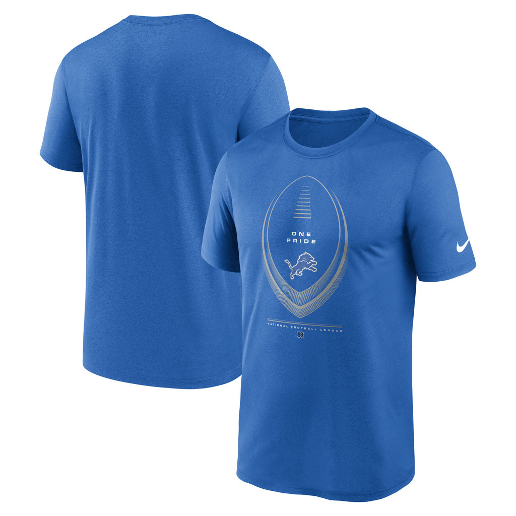 NFL Detroit Lions Nike 2026 Icon Legend T-Shirt - Blue