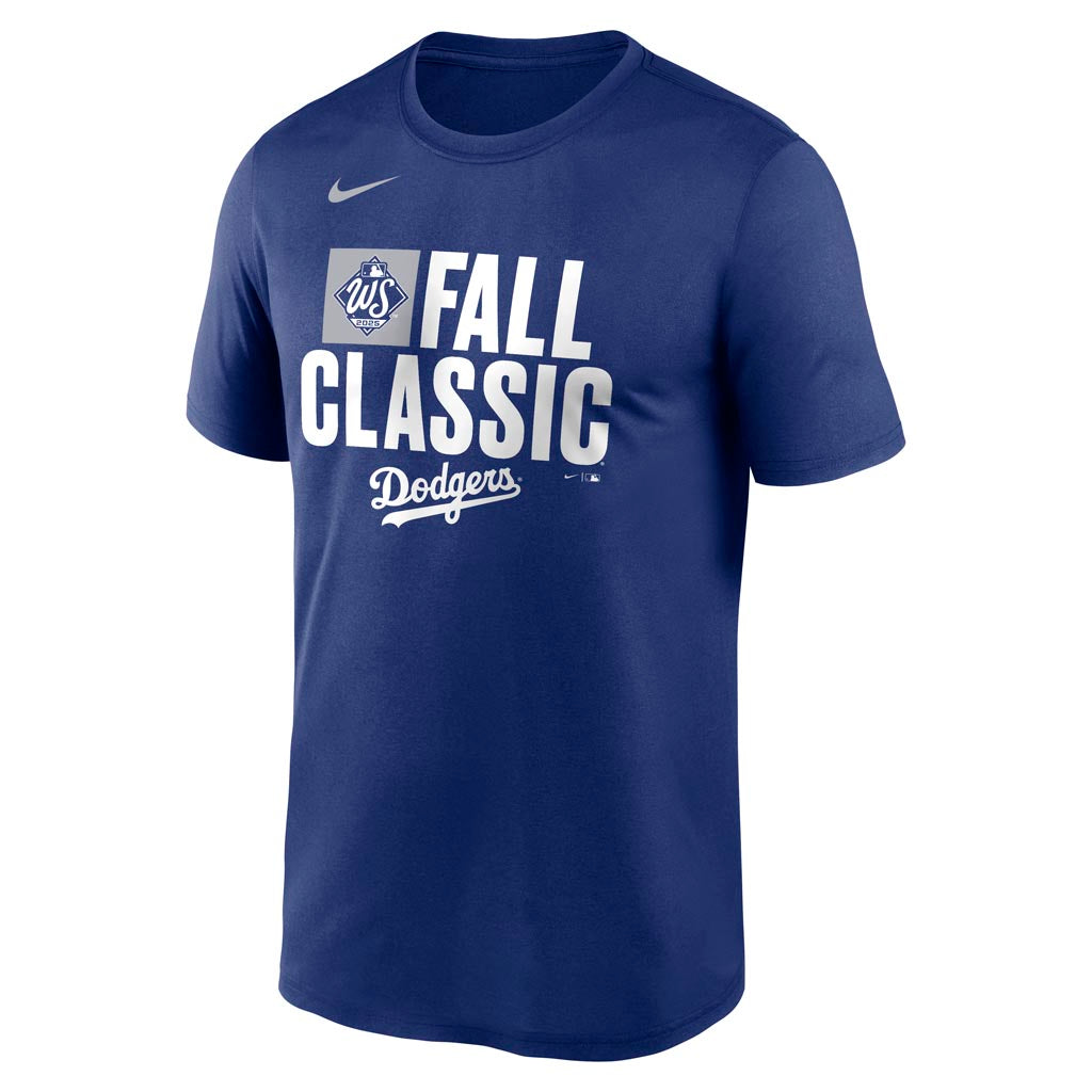 MLB Los Angeles Dodgers Nike 2025 World Series Impossible Comeback Legend T-Shirt - Blue