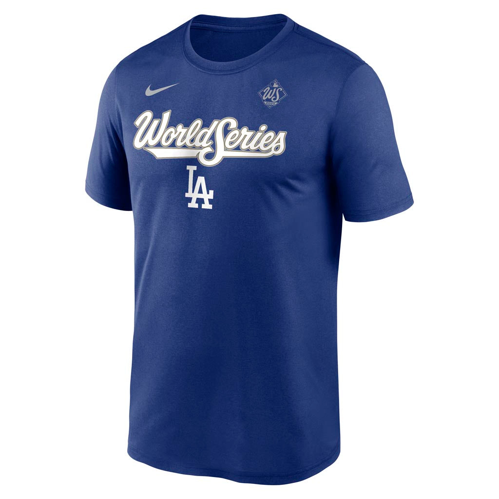 MLB Los Angeles Dodgers Nike 2025 World Series Participant Legend T-Shirt - Blue