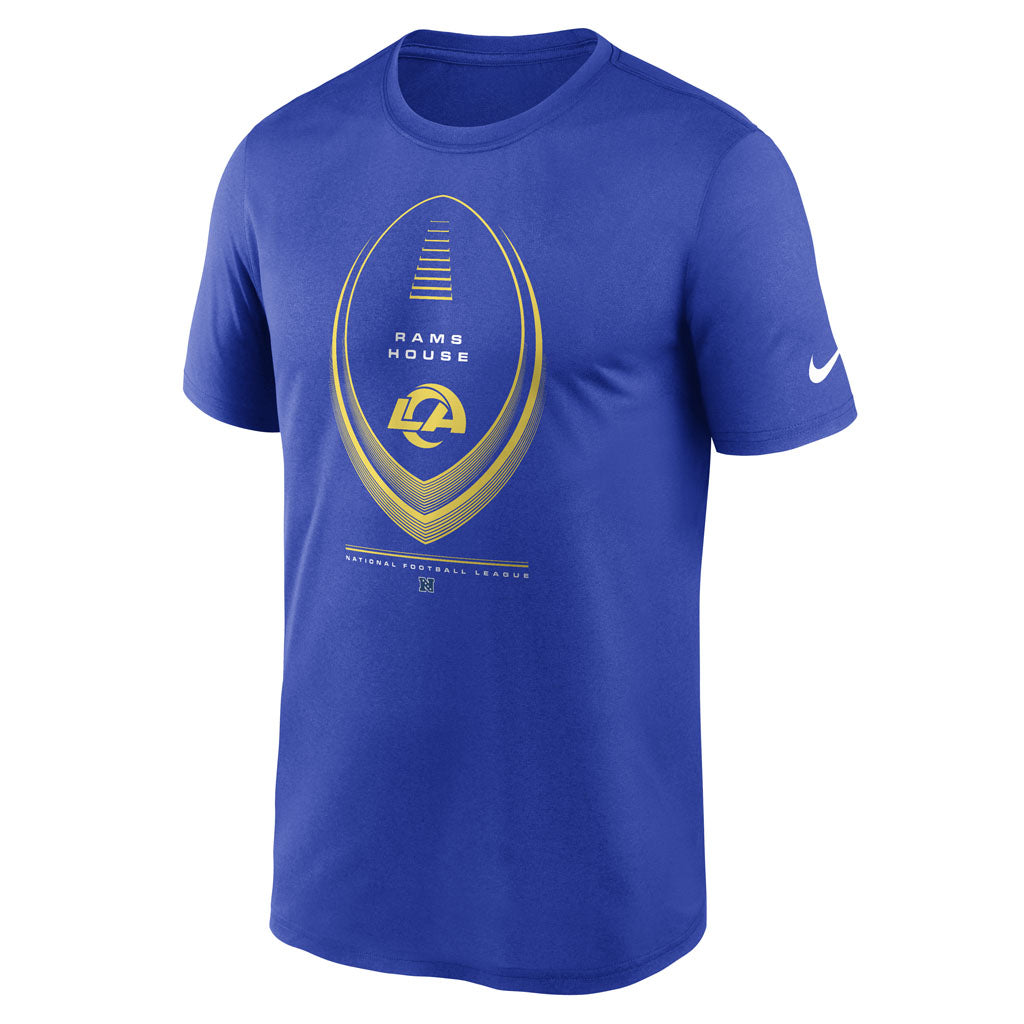 NFL Los Angeles Rams Nike 2026 Icon Legend T-Shirt - Blue