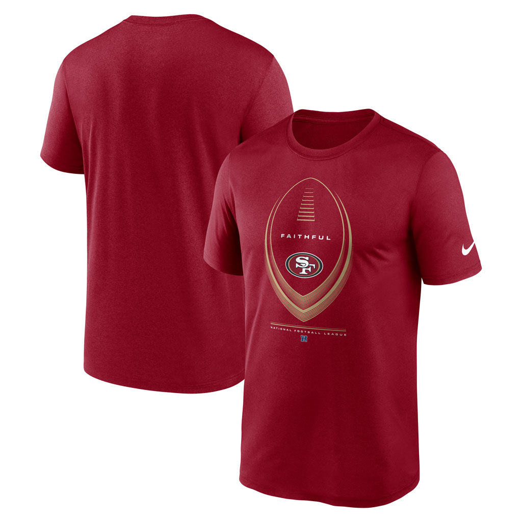 NFL San Francisco 49ers Nike 2026 Icon Legend T-Shirt - Red