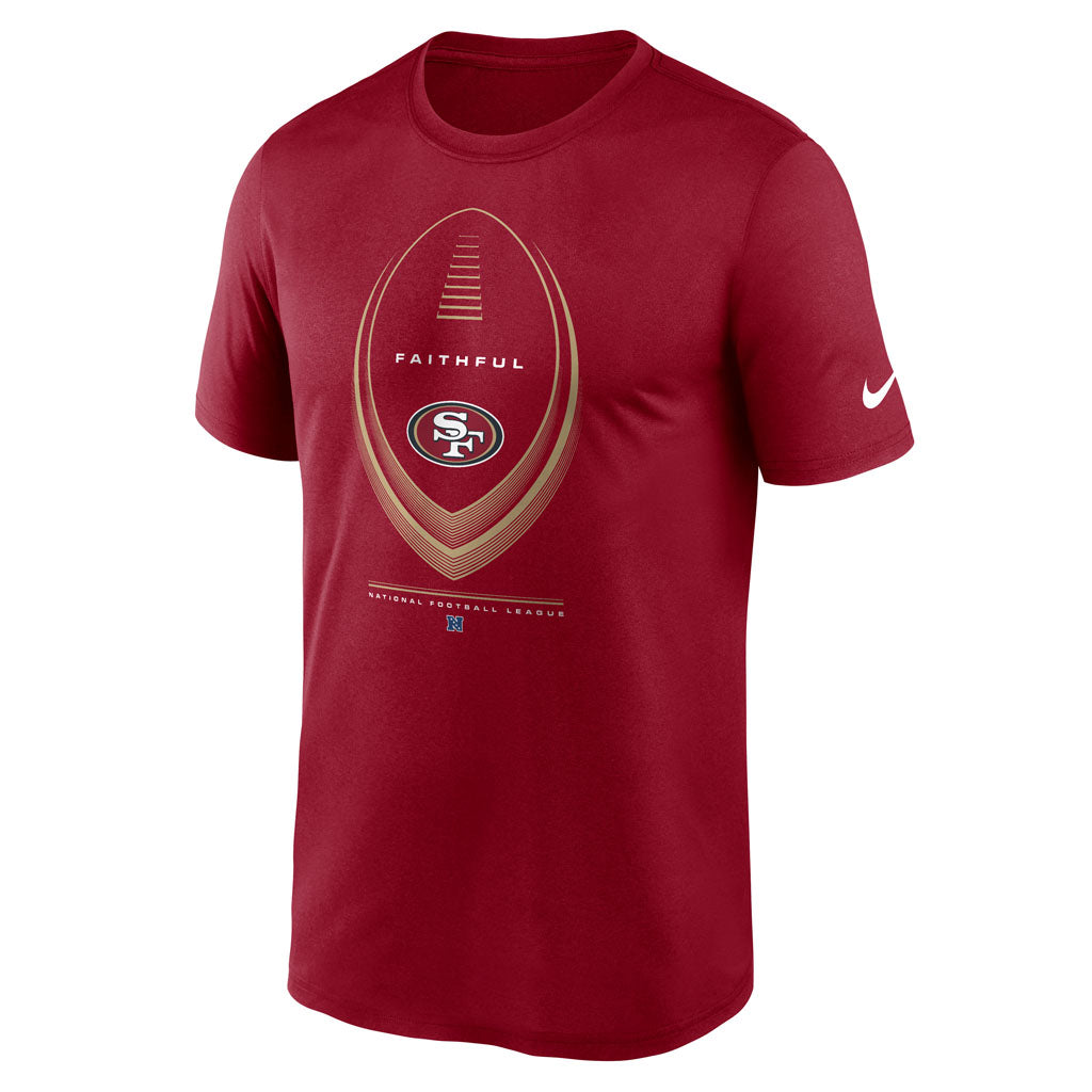 NFL San Francisco 49ers Nike 2026 Icon Legend T-Shirt - Red