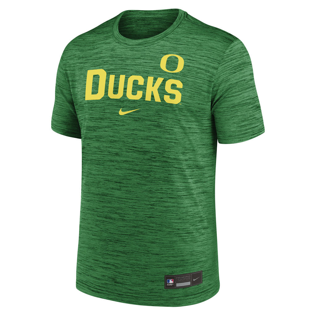 NCAA Oregon Ducks Nike Script Velocity T-Shirt - Green